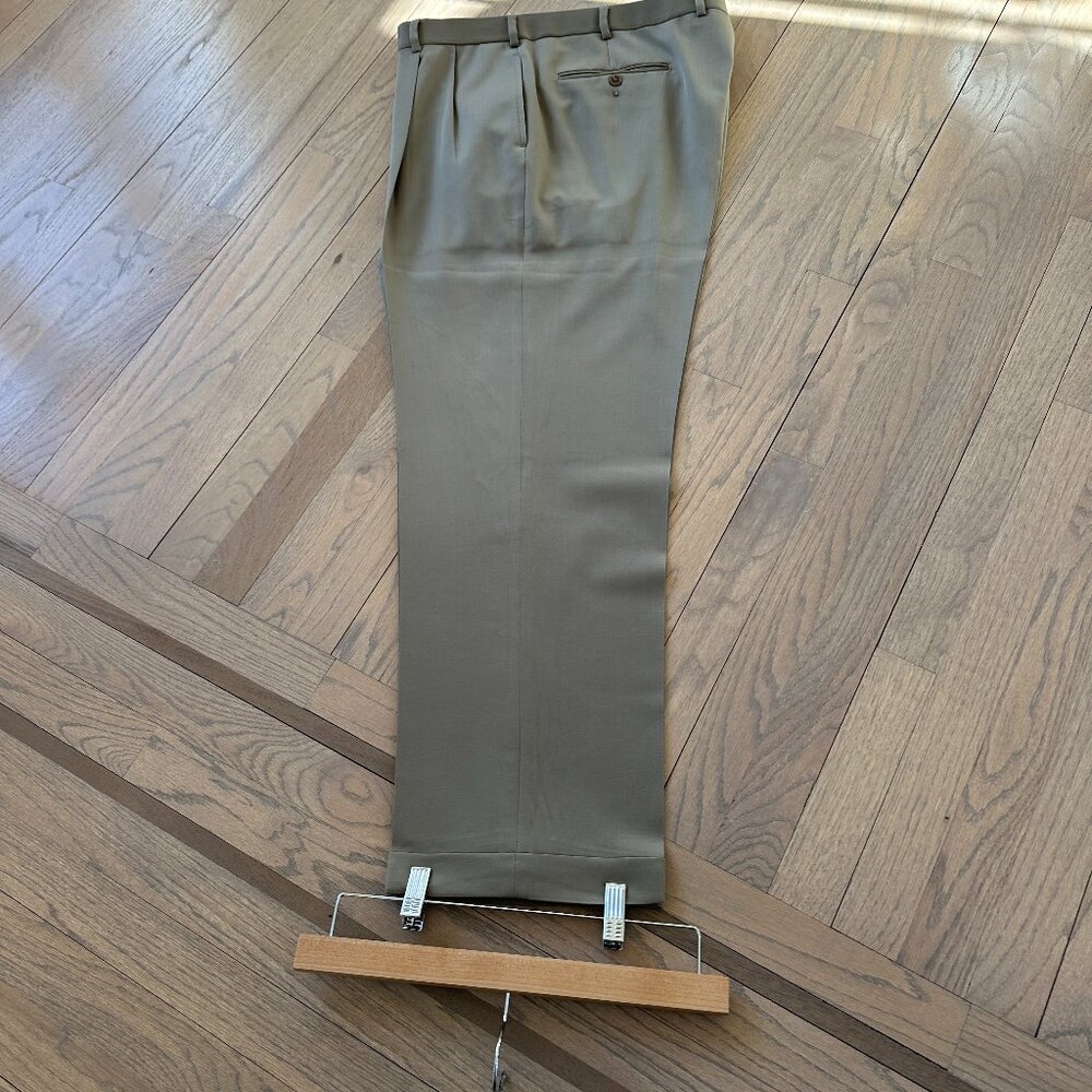 Mens Trousers in Tan by Brooks Brothers